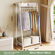 Rak Gantungan Baju Kayu Stand Hanger Kotak Rak Gantungan Baju Serbaguna Rak Baju Celana lemari baju