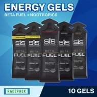 SiS Beta Fuel or Nootropics Energy Gel 10 Packs High Carbs Mental Boost Caffeine Racepack.sg