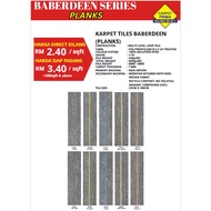 [READY STOCK] PER SQFT / BABERDEEN SQ CARPET TILES KARPET PEJABAT OFFICE - 24PCS/64.8SQFT