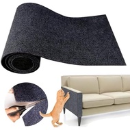 Cat Scratching Climbing Carpet Mat, Adhesive Trimmable Cat Scratcher Furniture Protector, Cat Post C