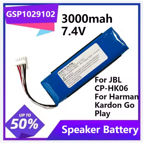 GSP1029102 Battery for JBL Go Play CP-HK06 for Harman Kardon Go Play Mini Bluetooth Speaker Battery
