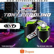 KYT TTCOURSE TONY ARBOLINO FULL FACE HELMET