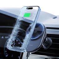KC Authentication MagSafe Magnetic Cooling Car Wireless Charger Compatible with 2-in-1 Phone Holder