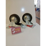 (PCS 4" trolley WHEELS) 4" flat trolley wheels