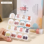 set 8 สี ฟรีชาร์จสี milan สีทาเล็บ สีสวยทุกสีตรงปกแน่นอน เนื้อสีแน่นเกลี่ยง่าย น้องมาพร้อมชาร์ตสีสำเ