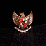 Garuda Pancasila Symbol Brooch, Special Alusan Stamp