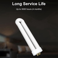 4 Pack Bug Zapper Replacement Light Bulb U Shaped Twin Tube Bulb for Outdoor Mosquito Zappe