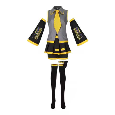 Anime Cosplay Hioka Costume Virtual Character Cos Gray Top Black Skirt School Uniform JK Role Play O