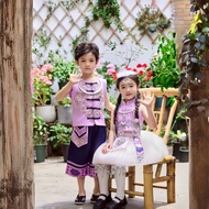 Minority Ethnic Costume Children's Costume Childhood Ding Ding Ding Dang Miao Ethnic Kindergarten Re