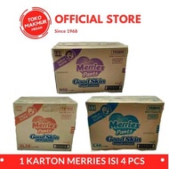 1 KARTON MERRIES PANTS M48 / L42 / XL38 ISI 4 PCS
