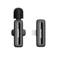 PUNING Lentiven Wireless Microphone Mic Wireless Clip on Microphone Lavalier Microphone Hp Plug & Pl