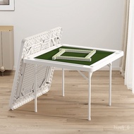 🚢Dormitory Mahjong Table Foldable Outdoor Home Hand Rub Playing Table Small Manual Chess and Card Table Sparrow Table Sq
