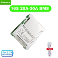 JBD 48V 16S LiFePO4 BMS 20A 25A 30A BMS With Balance Common Port