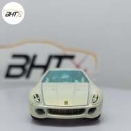 Hot Wheels Ferrari Racer 599 GTB Fiorano Pearlescent White Loose 2008 Hotwheels
