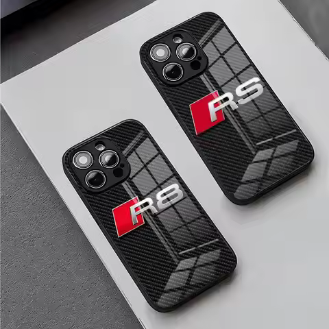 A-Audis R-S Sport Car Phone Case For IPhone 16 Pro Max 15 Plus 14 Pro 12 11 13 Mini X XR XS Max 8 7 