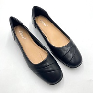 Otha by Laviola H1025 OFS - Sepatu Pantofel Wanita Hitam Polos Formal Kerja Bidan Perawat