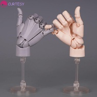 CURTESY Simulation Hand Action Figure, Right Hand Biomimetic Hand Joint Movable Model, Sculpture Art
