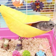 Sarang Hamster Terlaris Musim Sejuk Sarang Kapas Pisang Hangat Latihan Hamster Emas Mainan Hiburan S