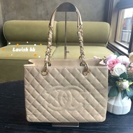 Chanel GST 米色托特包