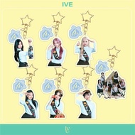 Acrylic keychain bag pendants and accessories KPOP ive < SCOUT >