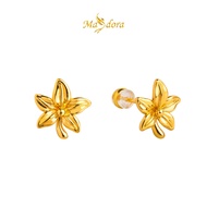 MASDORA 999 Gold Earring Earrings Emas - Wee Flower (EMAS 999/24K)