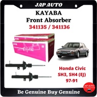 1 Pasang - KAYABA / KYB Front Absorber Depan - Honda Civic SH3, SH4 (EJ) 97-91 ( Gas ) 341135 / 3411