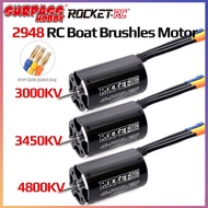 Surpass Hobby Rocket 2948 3.175mm Shaft 3000KV 3450KV 4800KV Waterproof Brushless Motor For 600-800m