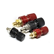 333/555 Type Inverter Connector Clamp M6M8 High Temperature Resistant 6/8MM Pure Copper Gold-Plated 