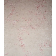 3D Embossed Texture Wallpaper Pvc Wall Roll 53cm x 10m YPD080705 (color to pink)