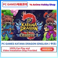 【PC COMPUTER GAMES】Katana Dragon Chapter 1 Indie RPG Singleplayer Game PC GAME best murah main