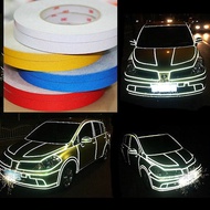5 Meters Car Motorcycle Reflective Sticker Tape Strip Bicycle Decal Warning New 1.5cm Wide