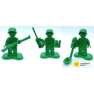toy001 Lego Toy Story 7595 30071 - Green Army Minifigure With Stand - New