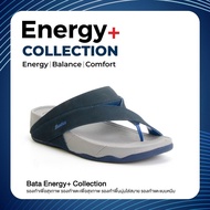 [Hot] Bata  Energy+ รองเท้าเพื่อสุขภาพ รองเท้าแตะลำลอง รองเท้าใส่สบาย รองเท้าแฟชั่น รองเท้าฮิต สีน้ำเงิน รหัส 8