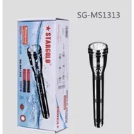 STARGOLD SG-MS1313 waterproof 3bettary rechargable light.