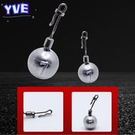YVE 5/10PCS Lead Sinkers 2g-10g Anti Hanging Bottom Sinker Fishing Tackle