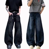 919JEANS American Style Men's jeans baggy Straight Legs Tea