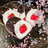 Rice ball🍙 Meow Message Card | ling6_ling1