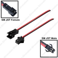 【SM JST】DIY Drone 10CM 100MM SM JST 2 PIN RC Lipo Battery Connector 2.54MM Wire Cable Wires Cables Plugs Male Female