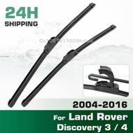 Front Wiper Blades Set For Land Rover Discovery 3 / 4 LR3 LR4 2004 - 2016 Windshield Windscreen 22"+