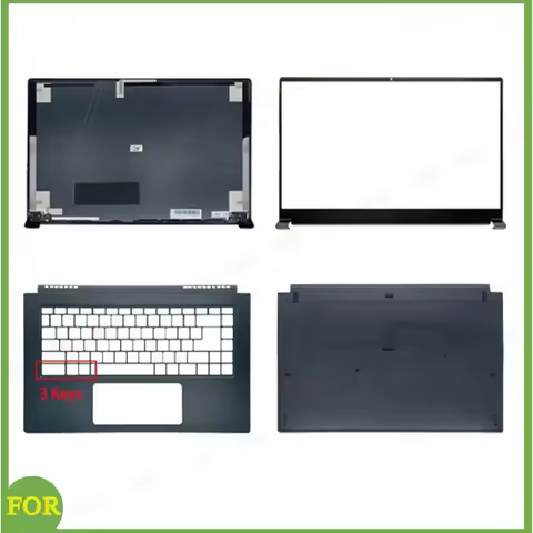 Laptop LCD Back Cover/ For MSI Prestige 15 P15 MS-16S3 MS-16S6 PS63 Front Bezel/Palmrest/Bottom Case