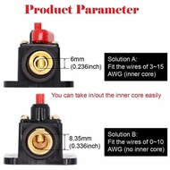 Fuse DC 12V-24V 80A Circuit Breaker Reset Fuse Audio Solar Panel