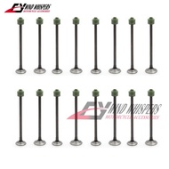 16XPCS Motorcycle Intake Outlet Valves / Oil Seal Kit For HONDA CBR250 CBR 250 MC17 MC19 MC22 CB250 