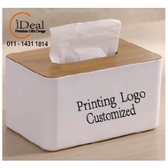 Custom Tissue Box Printing Own Logo Event Personal Tissue Box Printing Own Logo Box Printing Custom 