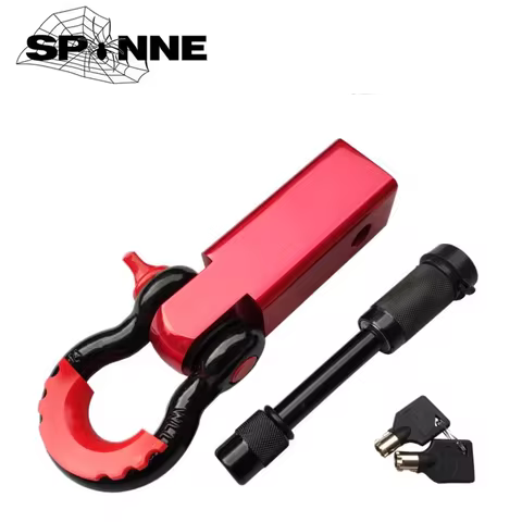 18000 Lbs 2 inch Shackle Receiver Towing Trailer Hitch Shackles 4X4 Tow Hook Tow Hitch