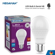 CAHAYA LED Light X Serial Bulb MEGAMAN YTA60Z2 6W H Yellow and White Light