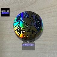 PTCG POKEMON CARD Holofoil Plastic Lucario Coin Inport From Japan [Gen'90 Collection] [Gen 90]