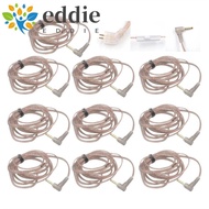 26EDIE1 KZ Earphones Cord Silver Plated For KZ ZEX 2Pin Cable Twisted Cable High-Purity Oxygen-Free Copper ZS10 Earphone Wire