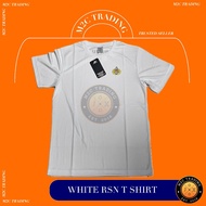 UNISEX | RSN ROUND NECK T SHIRT | SAF | NAVY | WHITE | DRY FIT | FAST DRYING