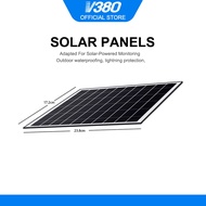 V380 Pro Solar Panel Outdoor Solar Cells Charger Type-C Solar Panel Sun Power Charging Panel for CCT