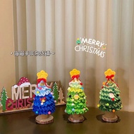 night light christmas gift christmas gift ideas 2025 New Christmas Tree Ornaments Wool Crocheted Dec